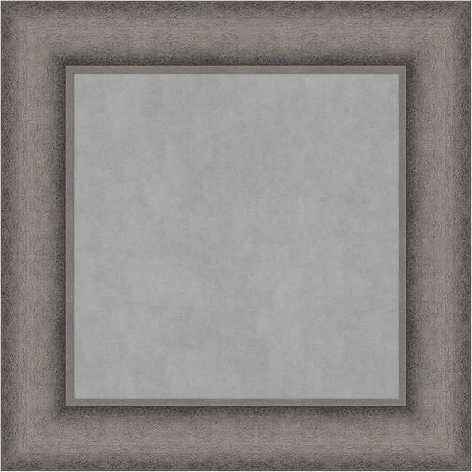 Amanti Art Grey Framed Magnetic Board 16x16 X-Small Vision Board by AmantiArt
