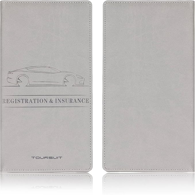 TOURSUIT Car Registration and Insurance Card Holder, Vehicle License Document - Image 3