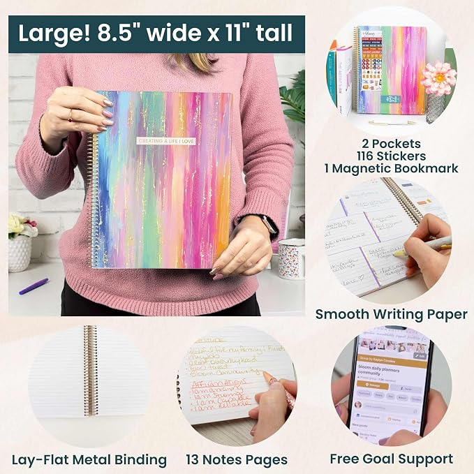 bloom daily planners 2026-2027 Planner 13 Month Academic Year Organizer - Image 5