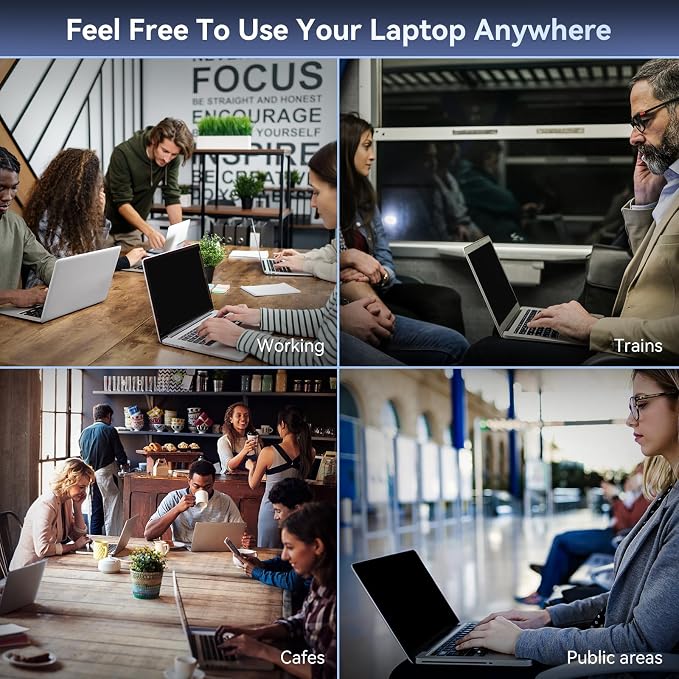 Laptop Privacy Screen 14 Inch Compatible - Image 7