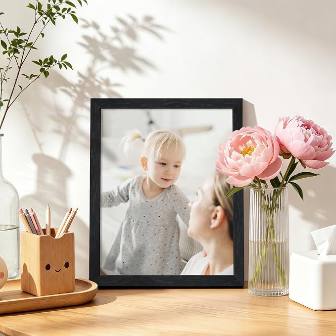 8x10 Picture Frame Set of 20, Display 8x10 Photos without Mat, - Image 7