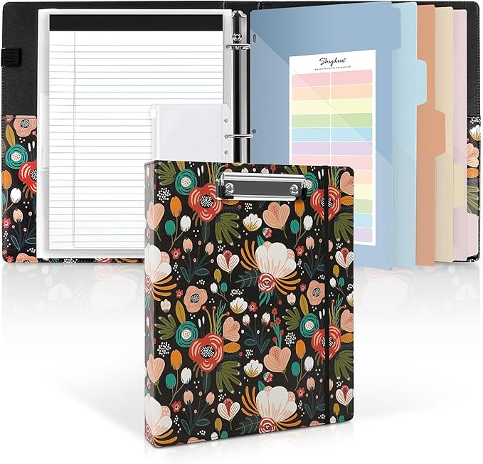 SKYDUE 1 Inch 3-Ring Binder by SKYDUE