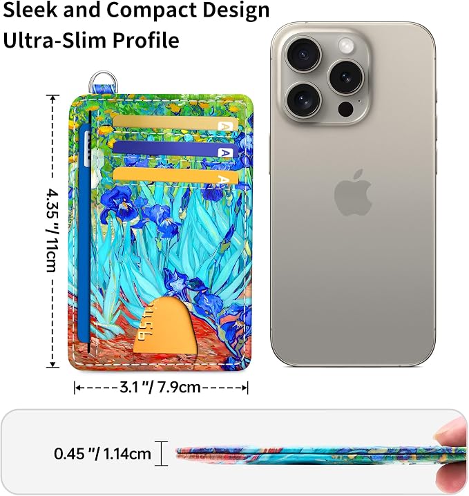 Mayski Slim Wallet, Credit Card Holder - Image 6