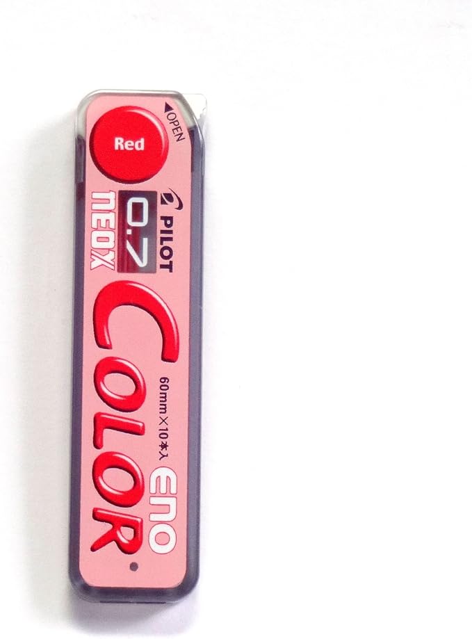 Pilot Color Eno Red Set, 0.7mm Mechanical Pencil + Mechanical Pencil Lead 0.7mm - Image 2