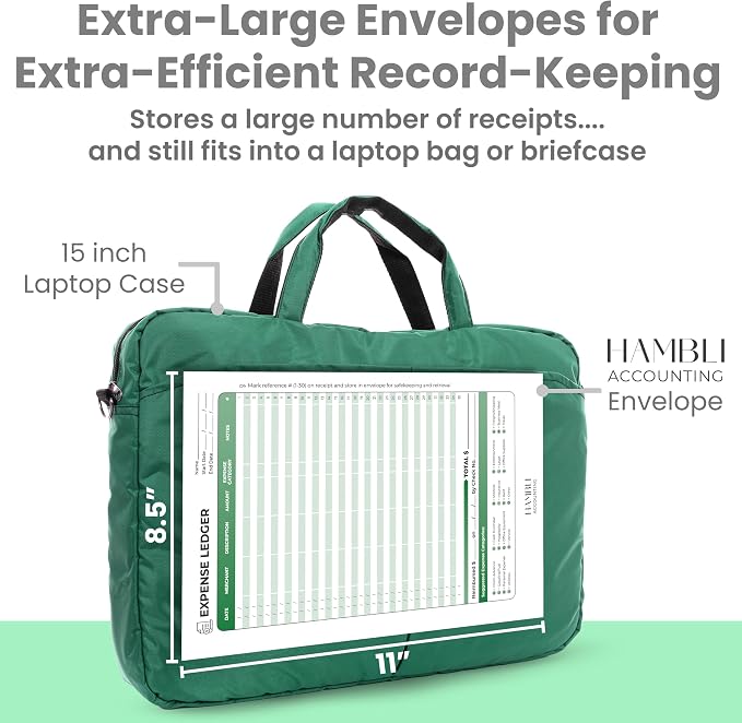 Extra Large Receipt Envelope & Receipts Organizer - Image 6