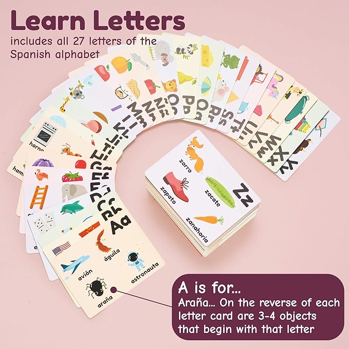 Spanish Flash Cards for Kids and Toddlers - Image 3