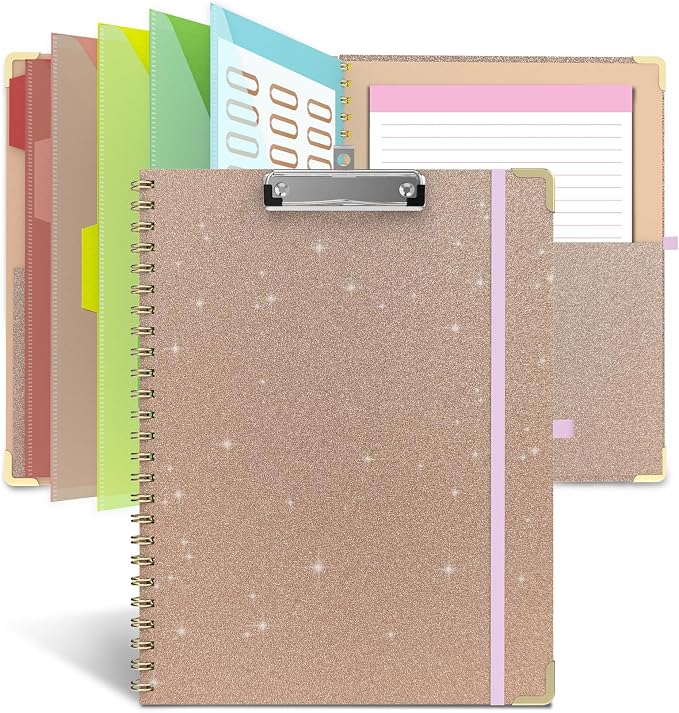 Clipboard Folio with Storage Clipboards Padfolio Notebook by Steatory