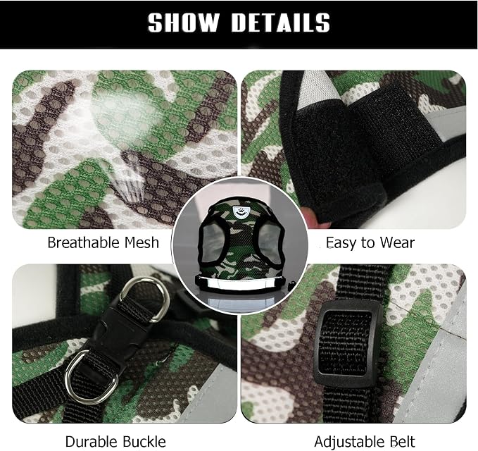 FEimaX Dog Harness and Leash Set - Image 4