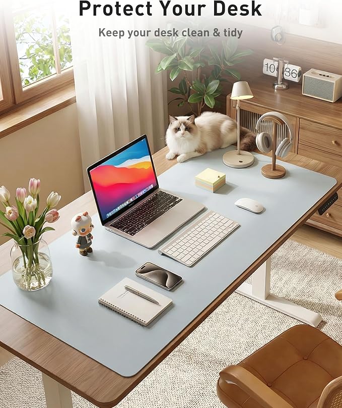 Aothia Faux Leather Desk Mat - Image 3