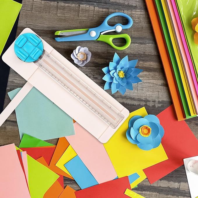 4-in-1 Paper Trimmer, 4 Style Multi-Function Scrapbooking Tool - Image 6