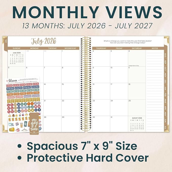 bloom daily planners 2026-2027 Hardcover Academic Year Goal & Vision Planner - Image 3