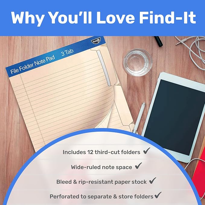 Find It File Folder Notepad - Image 6
