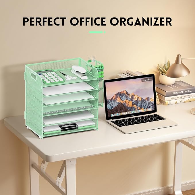 SUPEASY 6 Tier Desk Organizer - Image 5