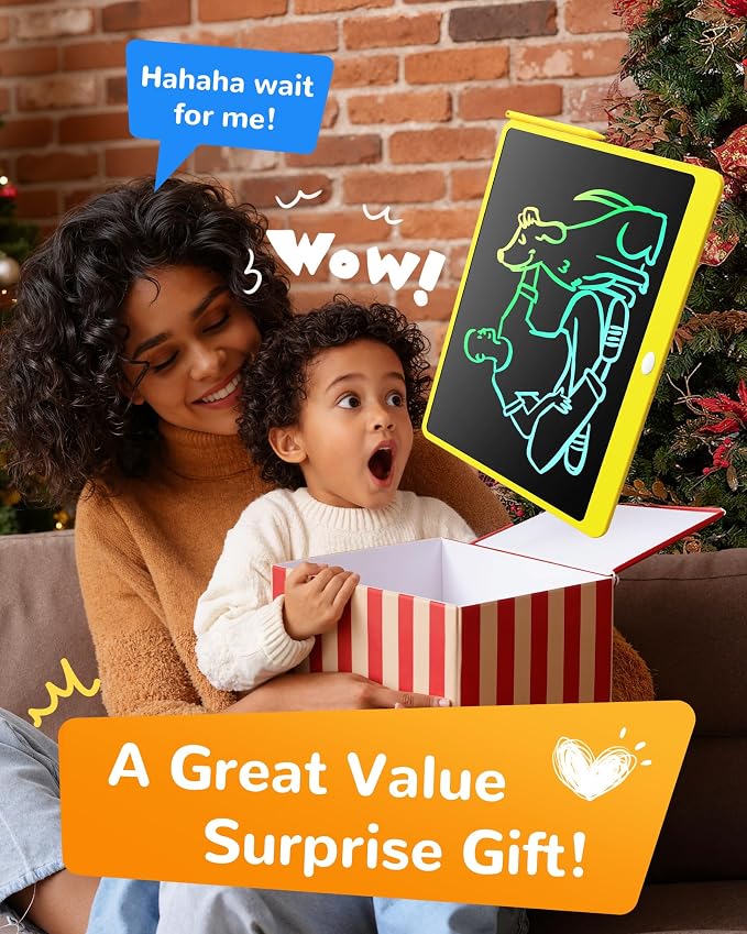 KOKODI LCD Writing Tablet, 16 Inch Colorful Toddler Doodle Board Drawing Tablet - Image 7