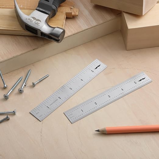 Mr. Pen- Machinist Ruler, 6 Inch, 2 Pack, Stainless Steel Imperial | Precision - Image 5