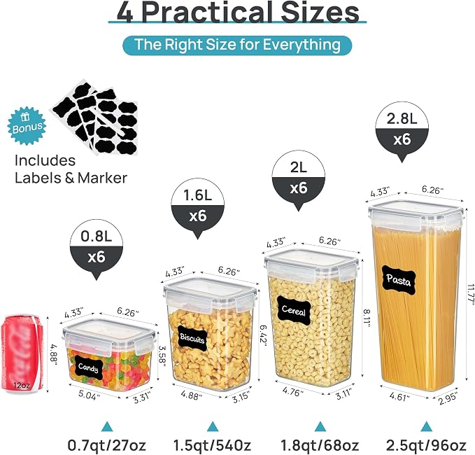 Vtopmart Airtight Food Storage Containers - Image 2