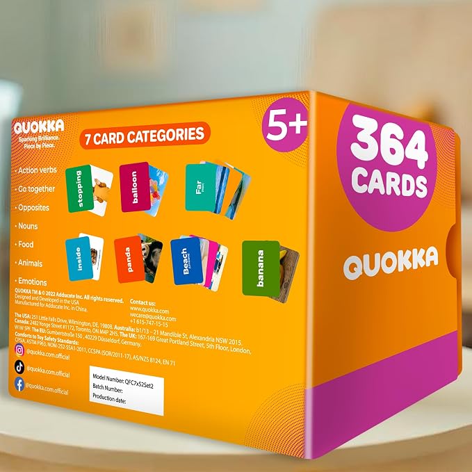 QUOKKA 364 Flash Cards for Kids and Adults - Image 8