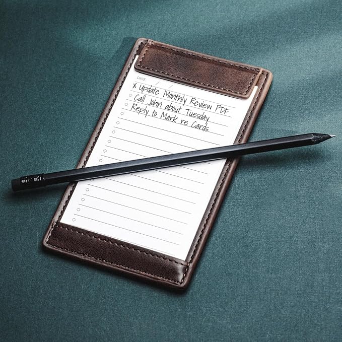 Notsu Note Card Holder | Minimalist 3x5 Inch Index Card Holder Handheld Case in - Image 2