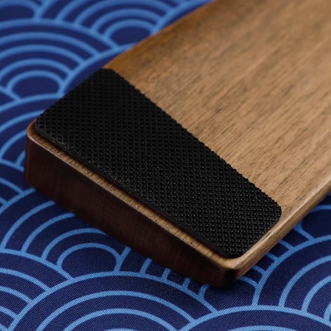 Ergonomic Wooden Wrist Rest Solid Wood Walnut - Image 6