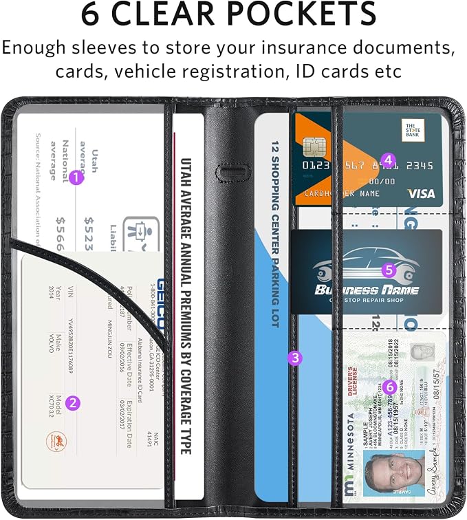 CoBak Car Registration and Insurance Holder - Image 3