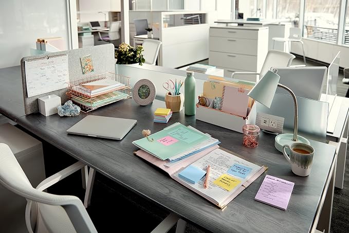 Post-it Notes, 12 Sticky Note Pads, 3 in. x 3 in., School Supplies and Office - Image 11