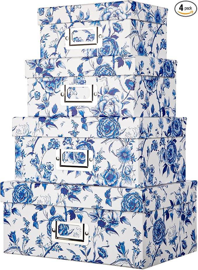 Briful Decorative Storage Boxes by Briful