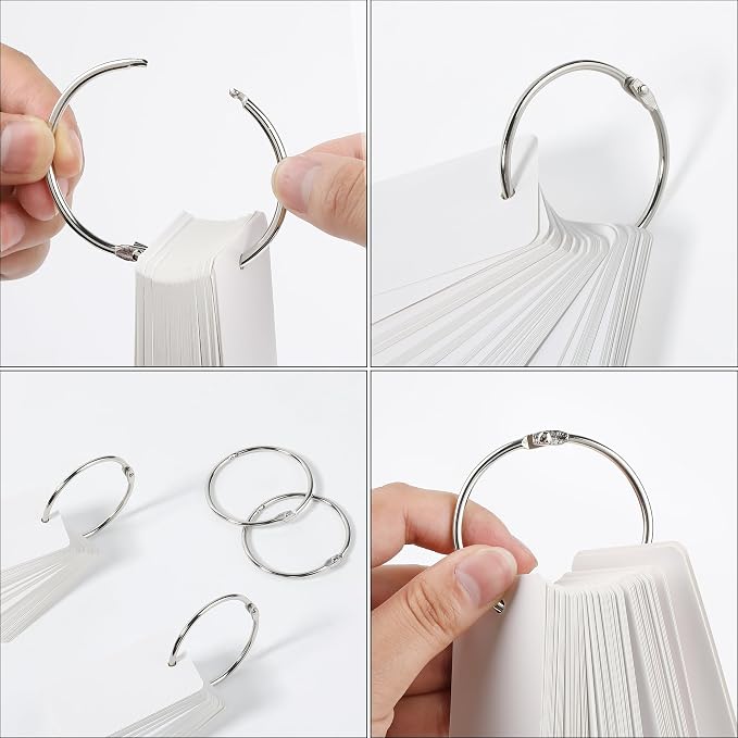 Mr. Pen- Loose Leaf Binder Ring, 2 Inch, 30 Pack | Metal Loose Leaf Binder Book - Image 5