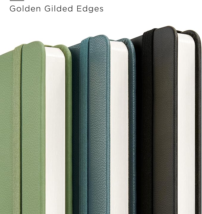 A5 Lined Leather Journal and Pen Set for Women&Men, Gift Box Included, Hardcover Notebook with 160 Pages 100GSM Thick Paper, for Work, Business, School or Home Writing (Pink)-DeskLoop Office