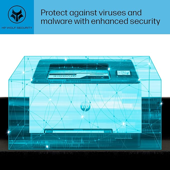 HP Color Laserjet Pro 3201dw Wireless Color Laser Printer, Office Printer, Duplex, Best-for-Office (499Q9F)-DeskLoop Office
