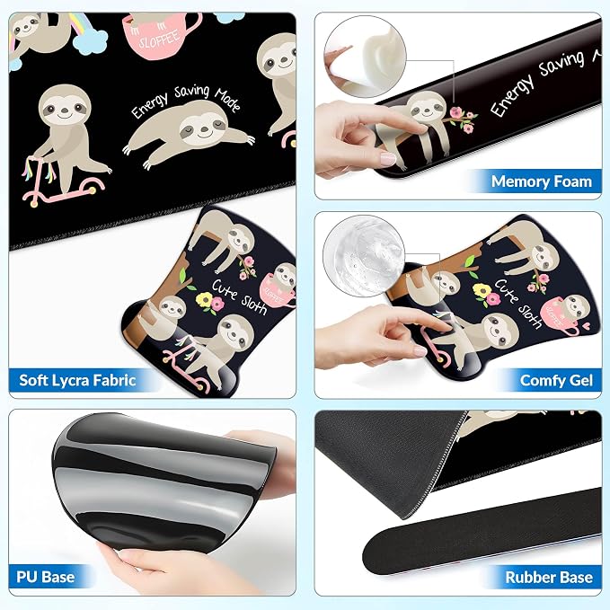 Desk Mat Set + Keyboard and Mouse Pad - Image 4