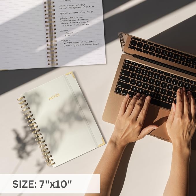 Aesthetic Thick Spiral Notebook Journal - Image 6