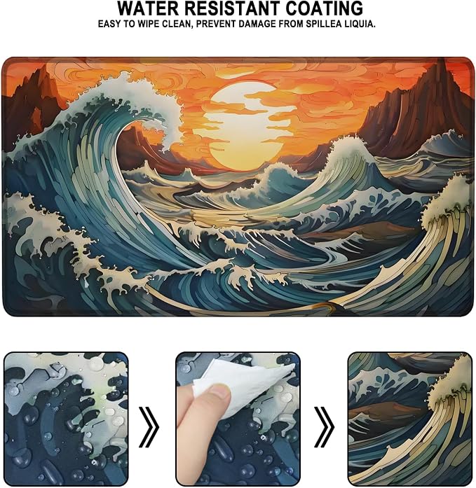 Gaming Mouse Pad, Waterproof Extra Large Mousepad - Image 2