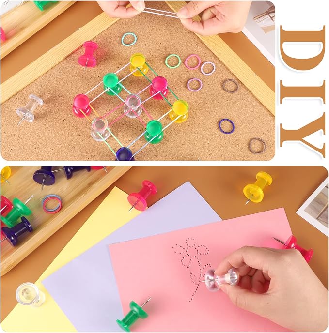 40 Count 1.8 Inch Jumbo Push Pins - Image 4