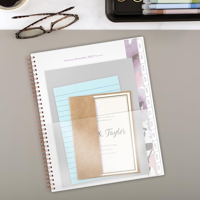 Mead Cambridge 2027 Planner, Weekly & Monthly, 8.5" x 11" - Image 5
