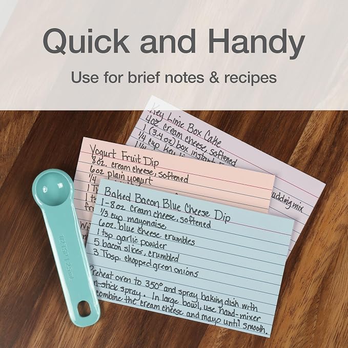 Oxford Ruled Index Cards, Lined Note Cards, Flashcards - Image 6