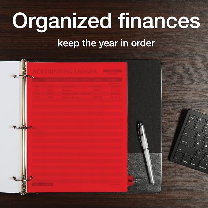Oxford Plastic Monthly Dividers - Image 6