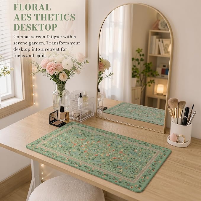 iCasso Aesthetic Flower Mouse pad - Image 7