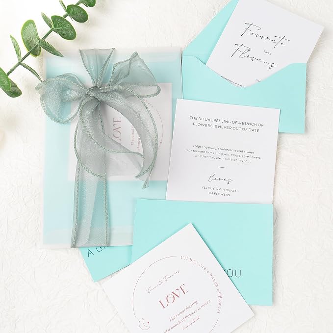 25 Sheets Sky Blue Cardstock - Image 5