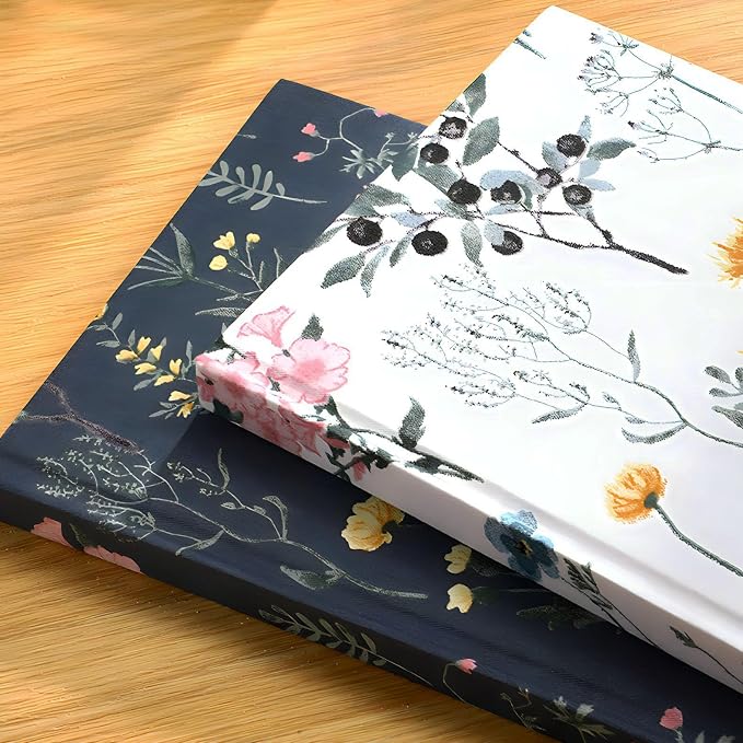 Floral Journal for women, Floret Hardcover Notebook, Medium Ruled Notebook - Image 4