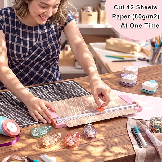 Jetec Scrapbook Supplies Kit, 4 Double-Sided Tapes - Image 6