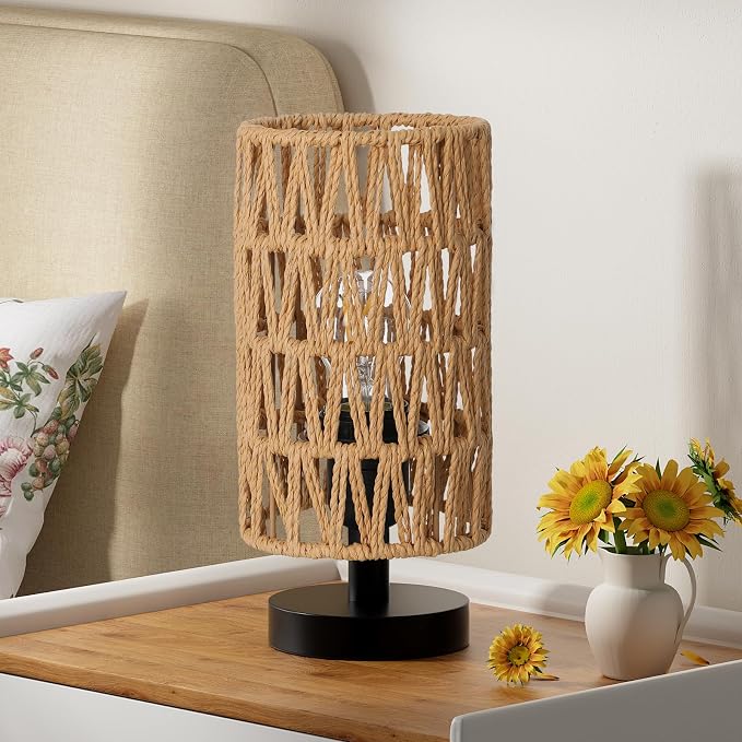 Fenmzee Small Table Lamp for Bedroom by Fenmzeelighting