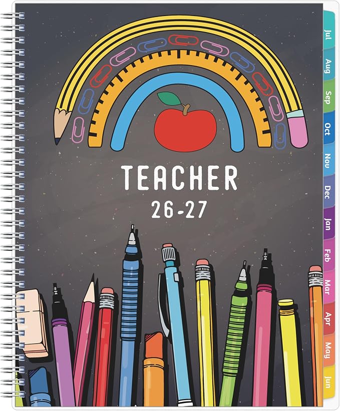 GoiUnlt Teacher Planner 2026-2027, JUL. 2026 – JUN. 2027, Lesson Planner by GoiUnlt