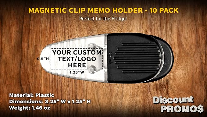 10 Magnetic Memo Holders Set - Image 4