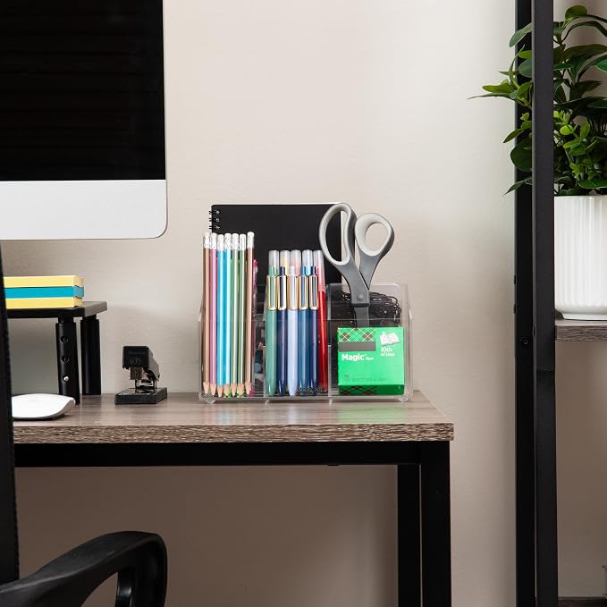 Mind Reader Desktop Organizer, 7-compartment, Office Essentials - Image 6