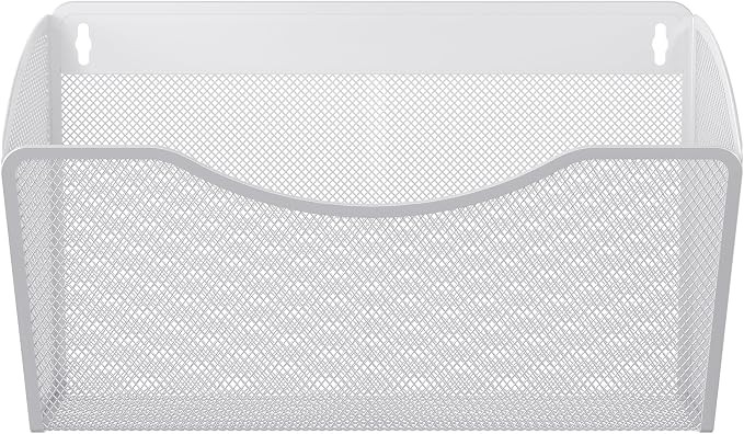 EasyPAG Single Pocket Wall File Organizer, Mesh Hanging File Folder Organizer by EasyPAG