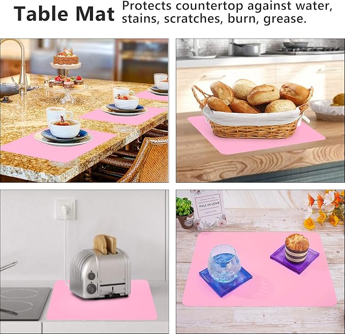 Gartful 3 PCS Nail Mats, Silicone Mat - Image 6