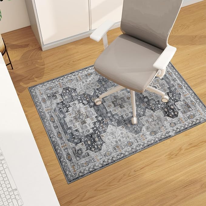 chakme Office Chair Mat for Hardwood Floor, Machine Wash by CHAKME