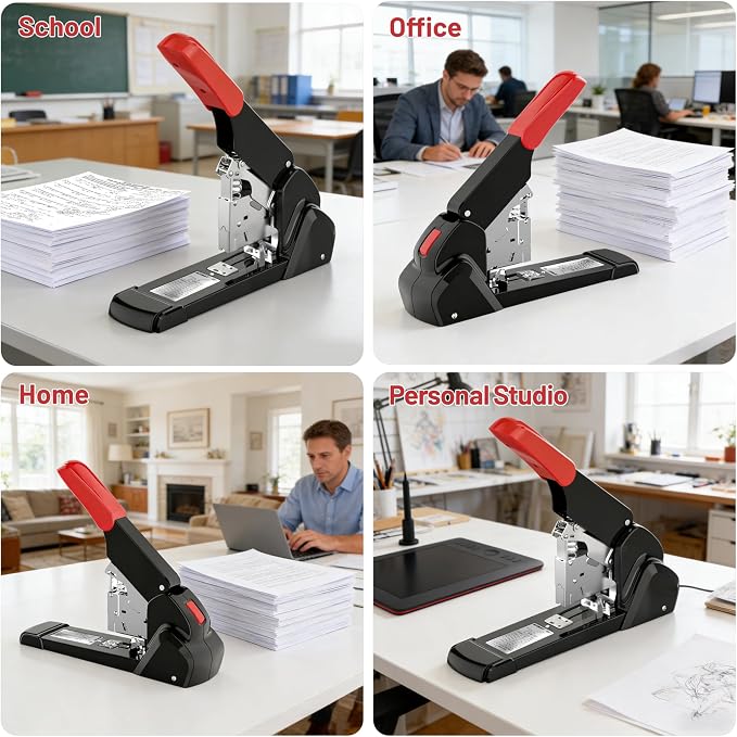 AFMAT Heavy Duty Stapler, 210 Sheet Staplers - Image 8