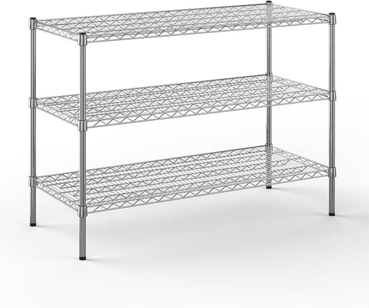 Regal Altair 21" Deep x 48" Wide x 34" Height Wire Shelving Kit | 3-Tier | NSF by Regal+Altair