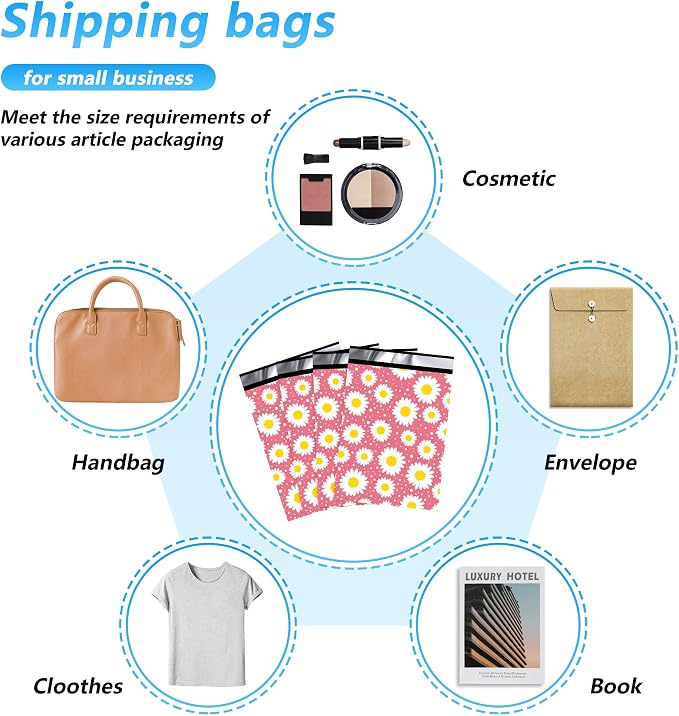 Poly Mailer 10x13 Inch 100 Pcs, Waterproof and Tear-Resistant Shipping Bags - Image 9